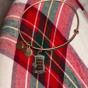 HoneyDukes Alex and Ani rose gold bangle bracelet